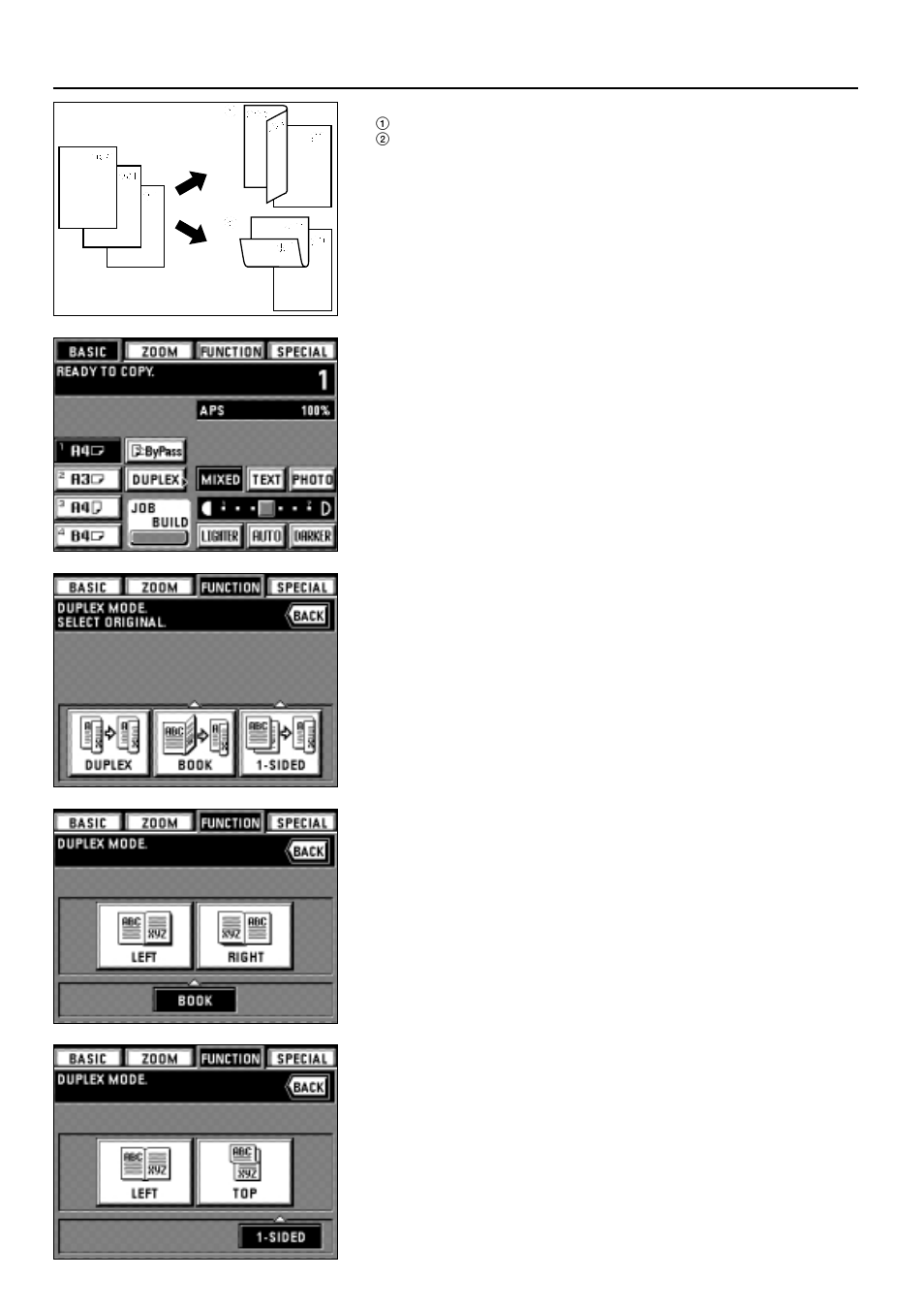 Functions | TA Triumph-Adler DC 2042 User Manual | Page 27 / 109