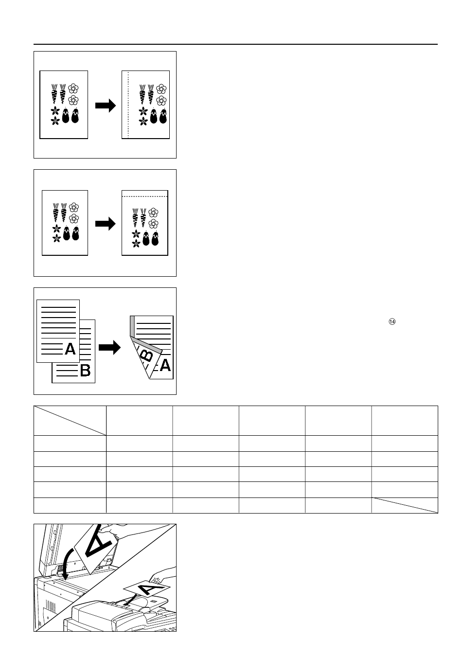 5) making a margin space for binding [margin mode, Functions | TA Triumph-Adler DC 2042 User Manual | Page 28 / 109