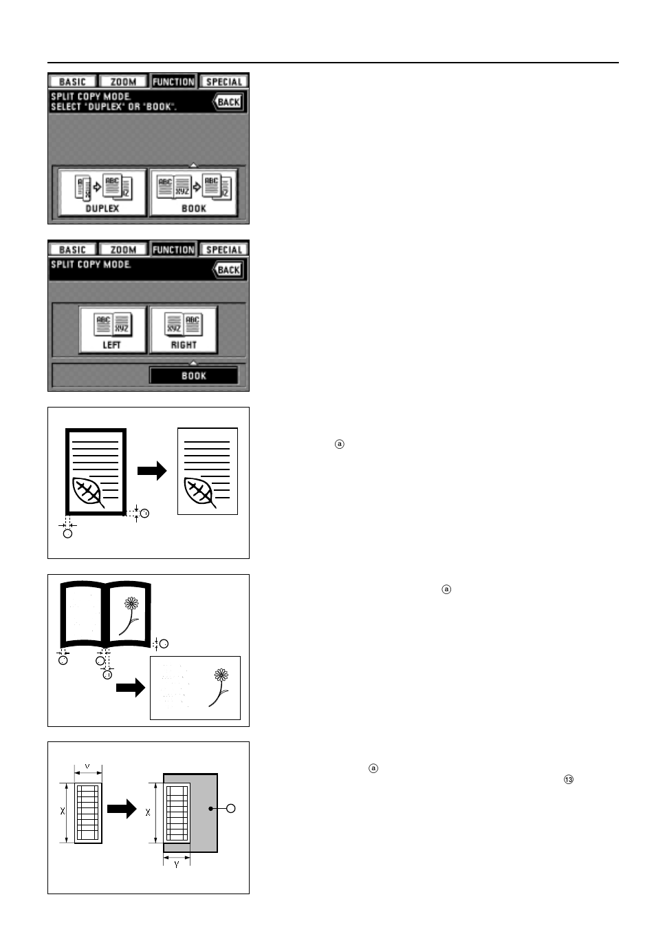 8) making copies with clean edges [border erase, Functions | TA Triumph-Adler DC 2042 User Manual | Page 32 / 109