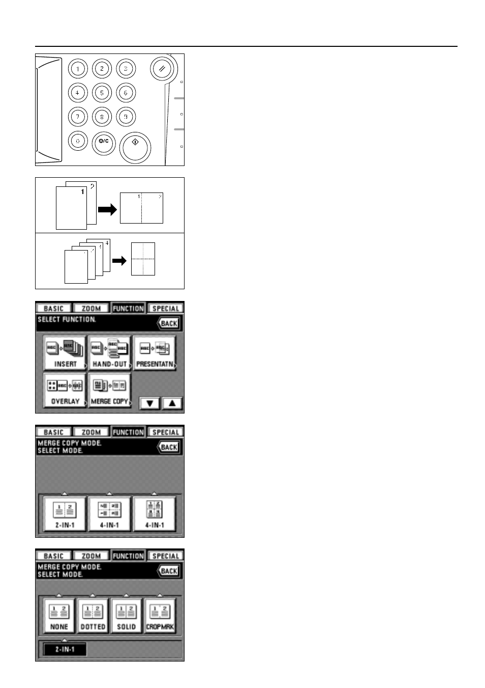 Functions | TA Triumph-Adler DC 2042 User Manual | Page 42 / 109