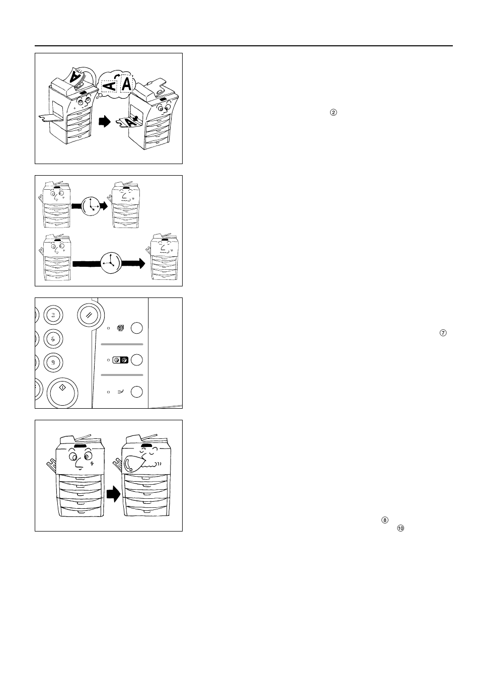 23) rotate copy, 24) energy saver function, 25) auto shut-off function | Functions | TA Triumph-Adler DC 2042 User Manual | Page 52 / 109