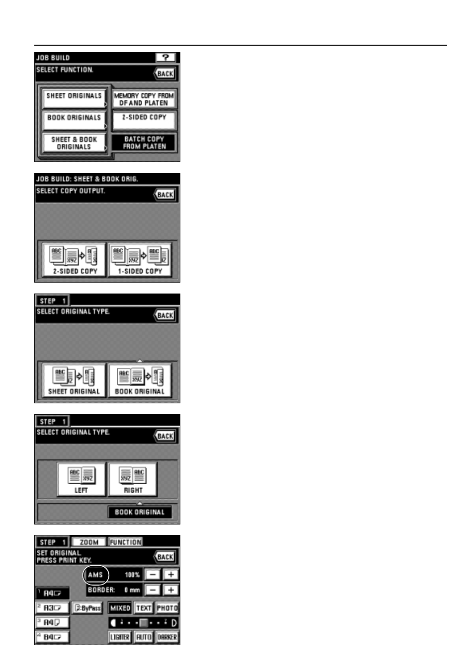 Applicable copy modes | TA Triumph-Adler DC 2042 User Manual | Page 62 / 109