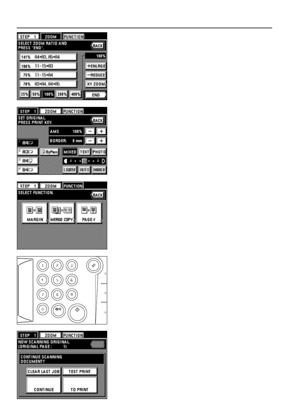Applicable copy modes | TA Triumph-Adler DC 2042 User Manual | Page 63 / 109