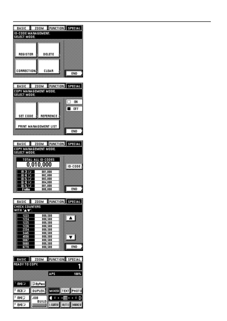 Copier management | TA Triumph-Adler DC 2042 User Manual | Page 69 / 109