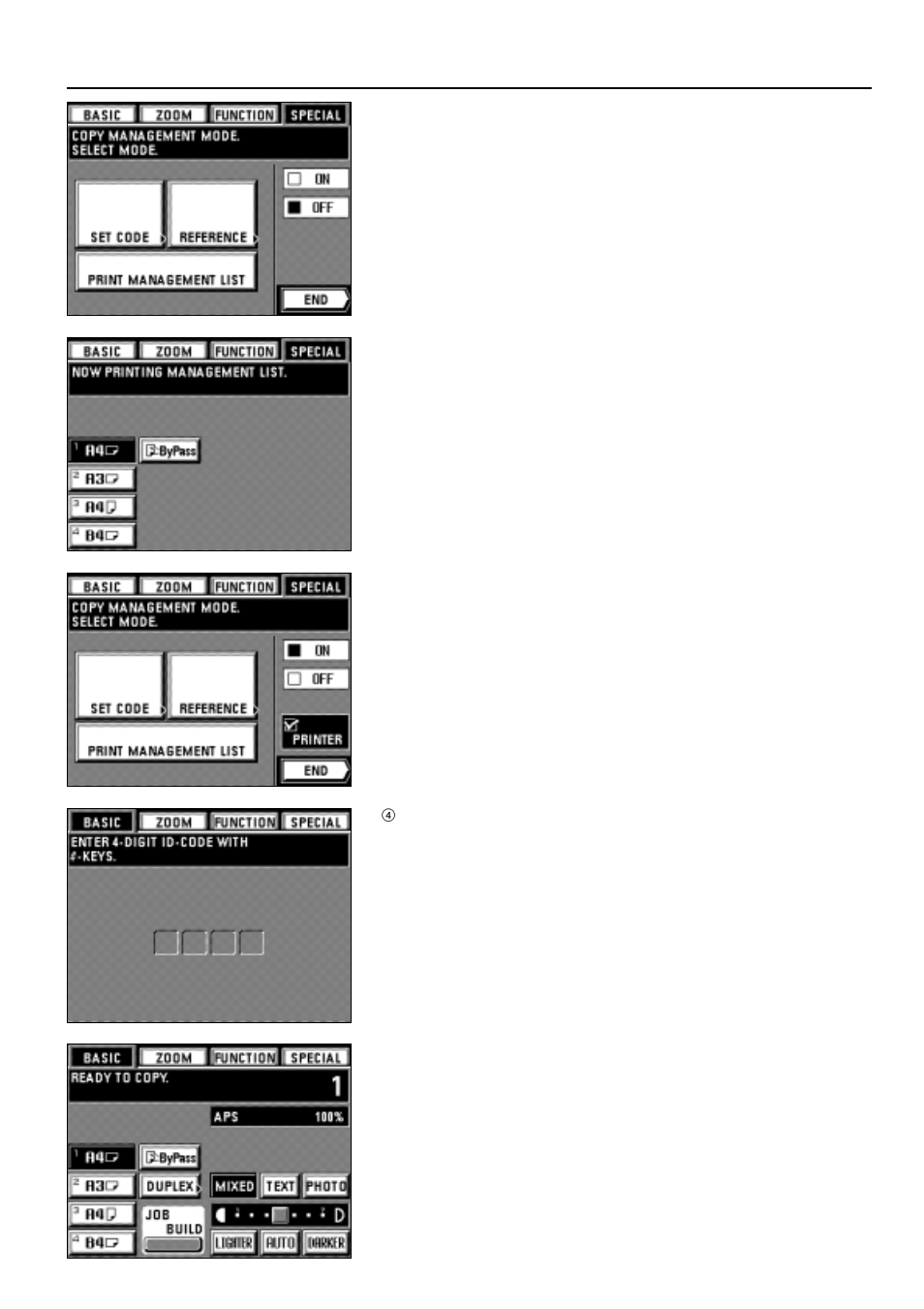 Copier management | TA Triumph-Adler DC 2042 User Manual | Page 70 / 109