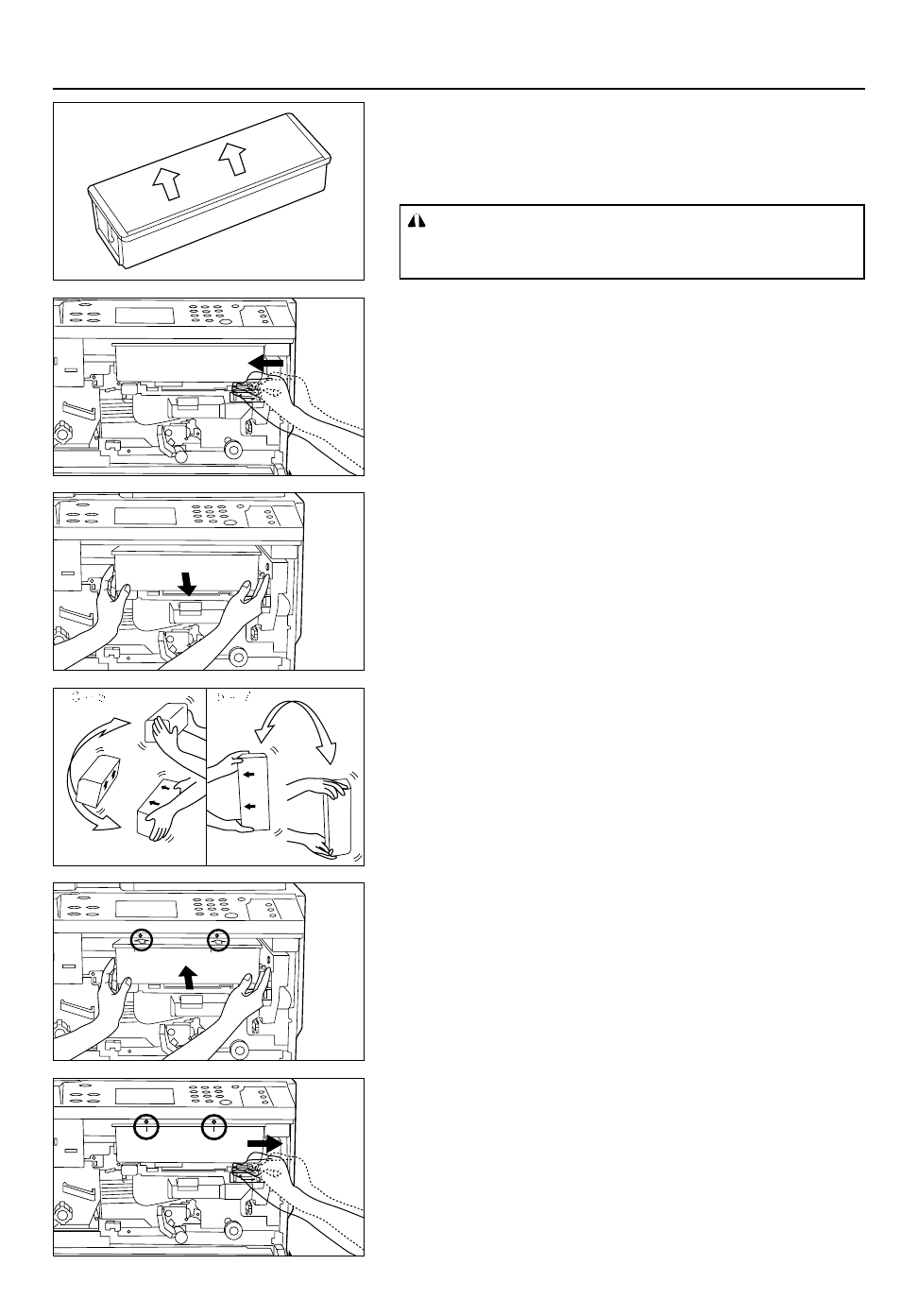 Replacing the toner cartridge | TA Triumph-Adler DC 2042 User Manual | Page 89 / 109