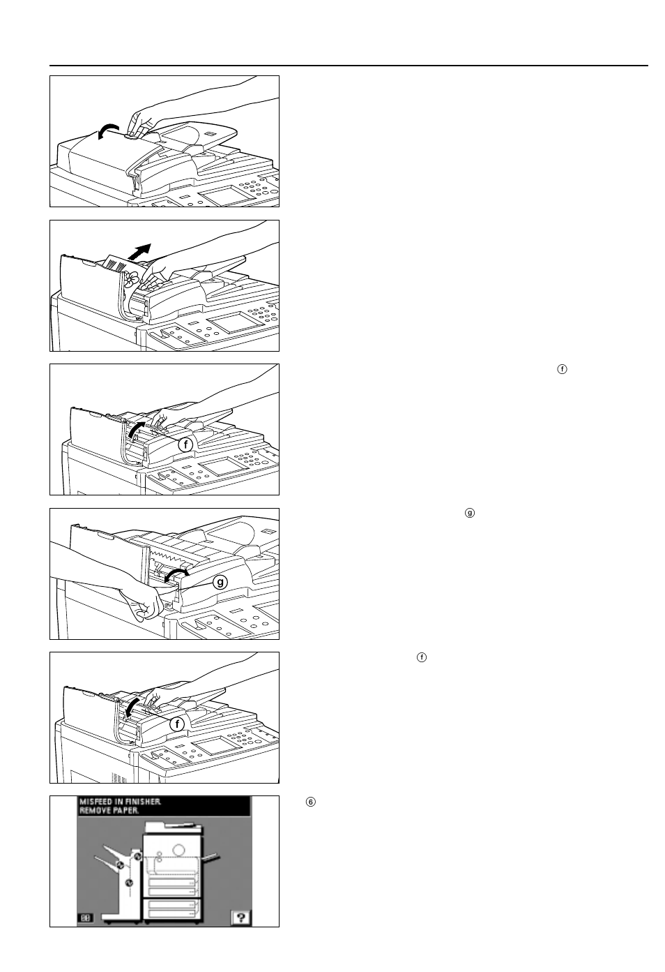 When paper misfeeds | TA Triumph-Adler DC 2042 User Manual | Page 98 / 109