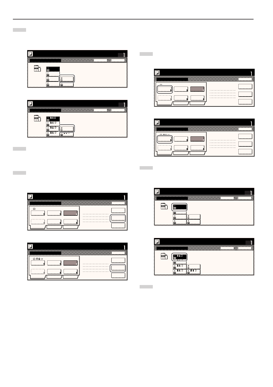 Ready to job build, Metric specifications | TA Triumph-Adler DC 2045 User Manual | Page 102 / 244