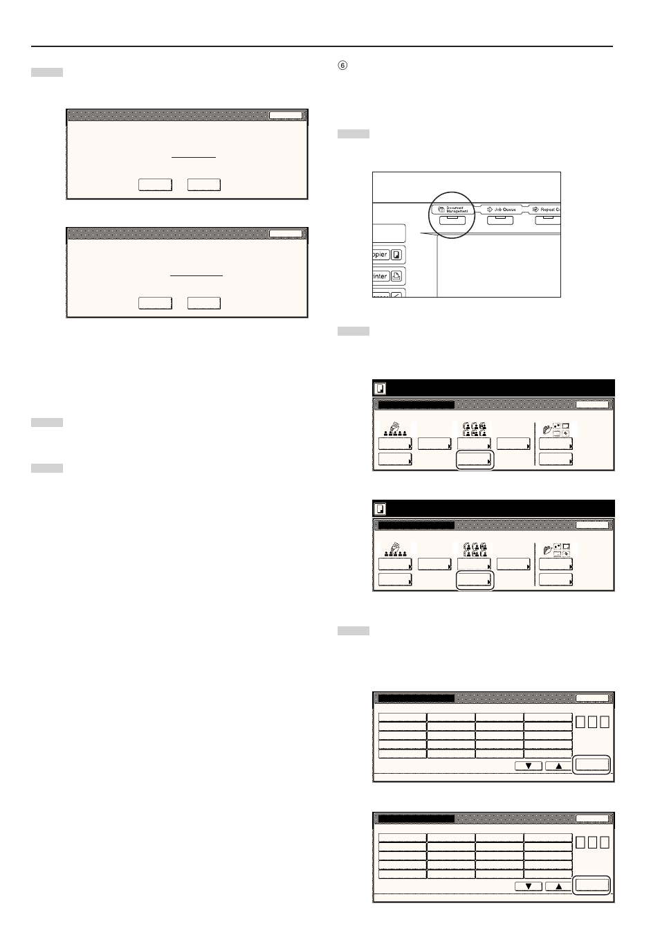 Select function | TA Triumph-Adler DC 2045 User Manual | Page 128 / 244