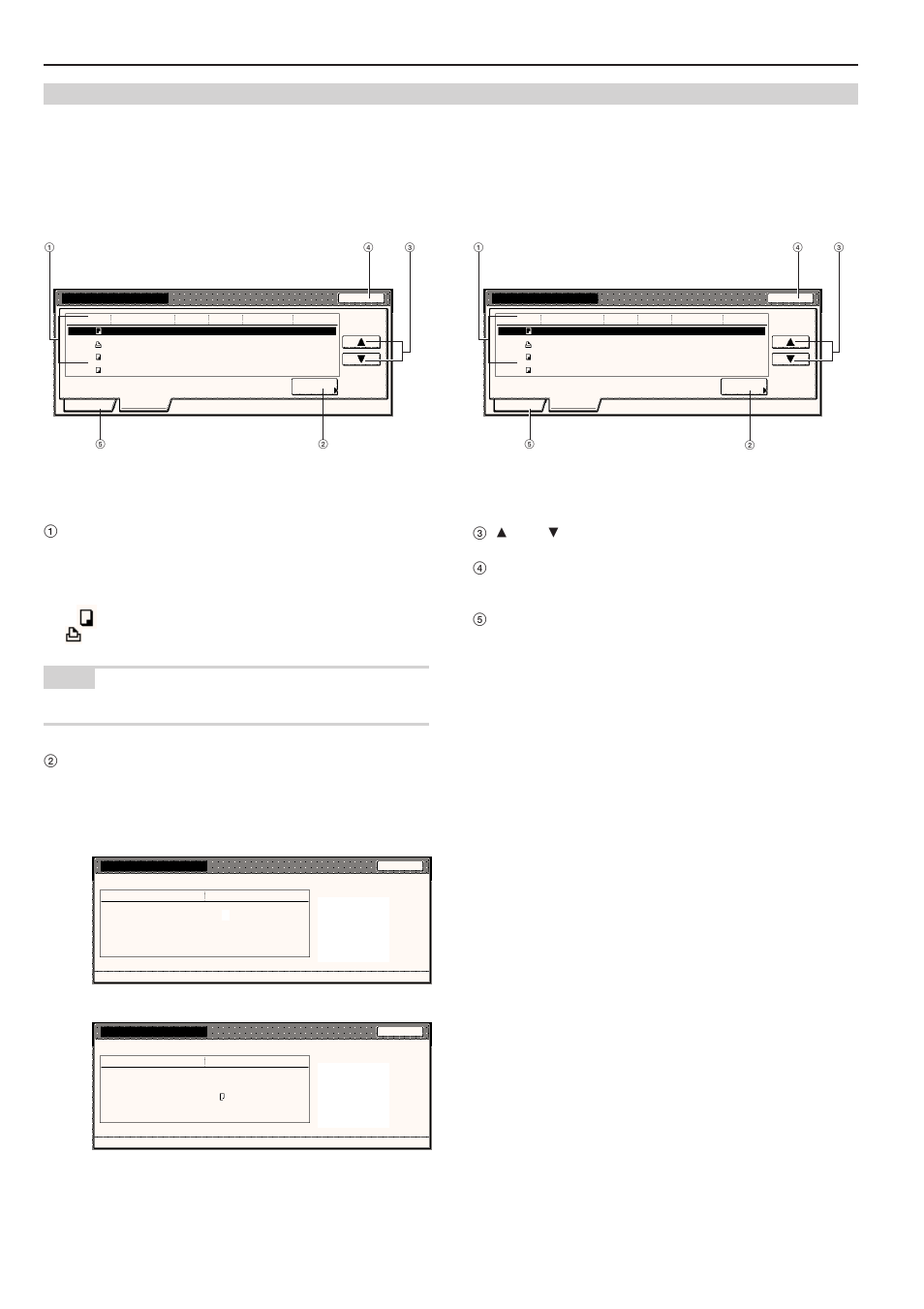 4) the “job history” screen, Metric specifications | TA Triumph-Adler DC 2045 User Manual | Page 134 / 244