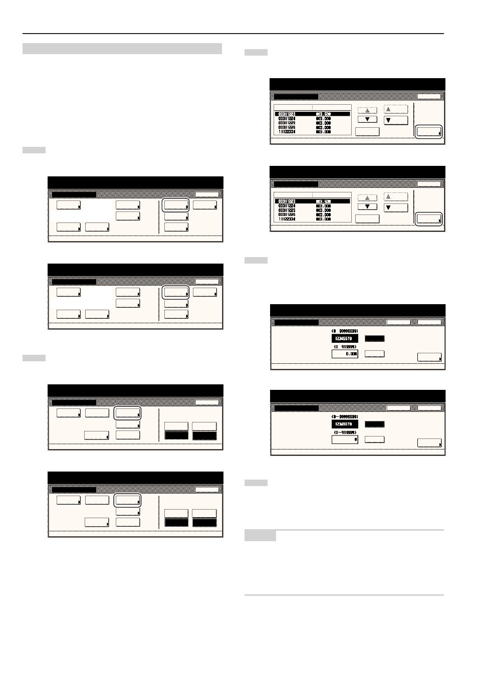 3) making copy management settings, Management menu, Management mode | TA Triumph-Adler DC 2045 User Manual | Page 138 / 244