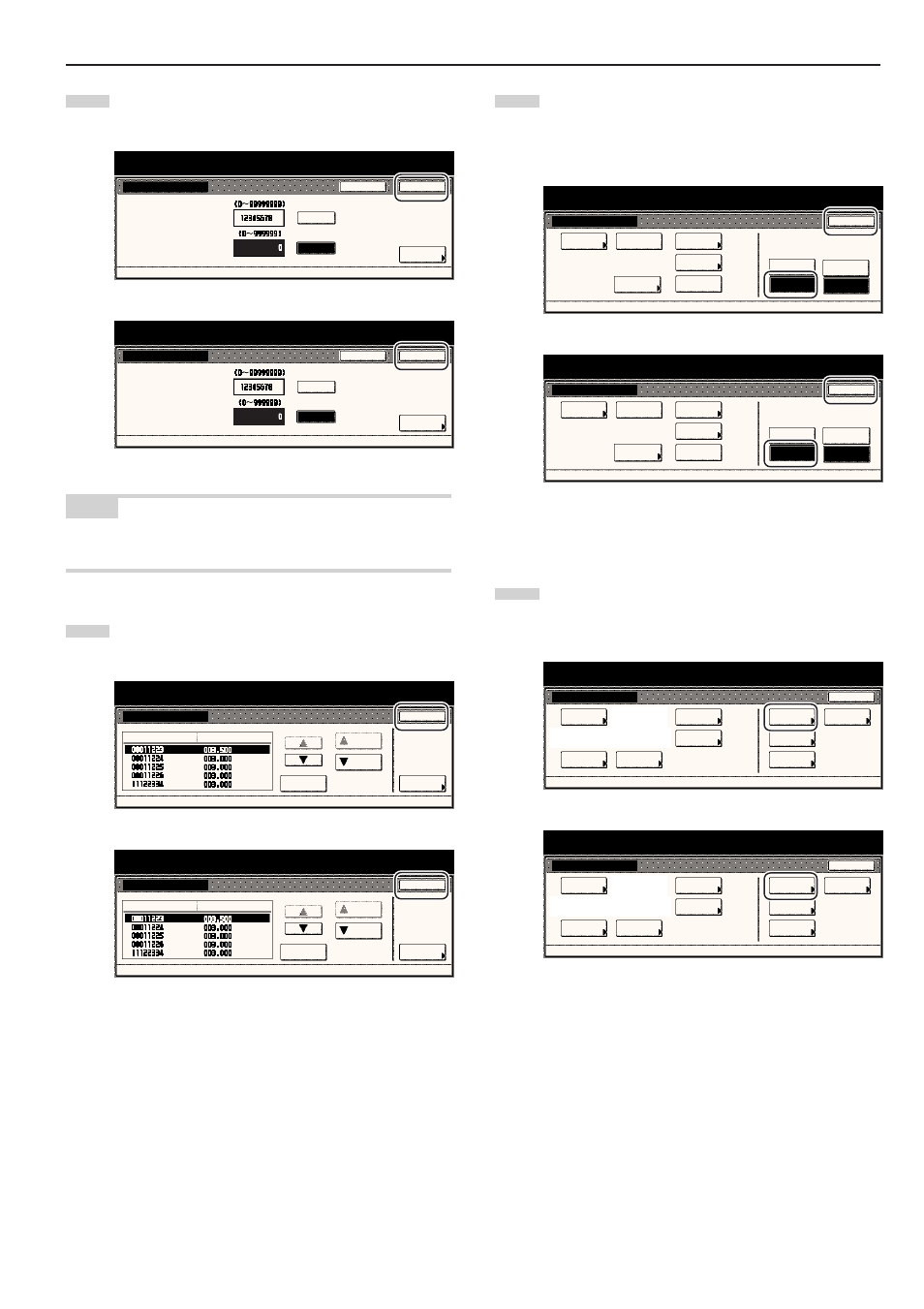 Management menu, Management mode, Metric specifications | TA Triumph-Adler DC 2045 User Manual | Page 139 / 244