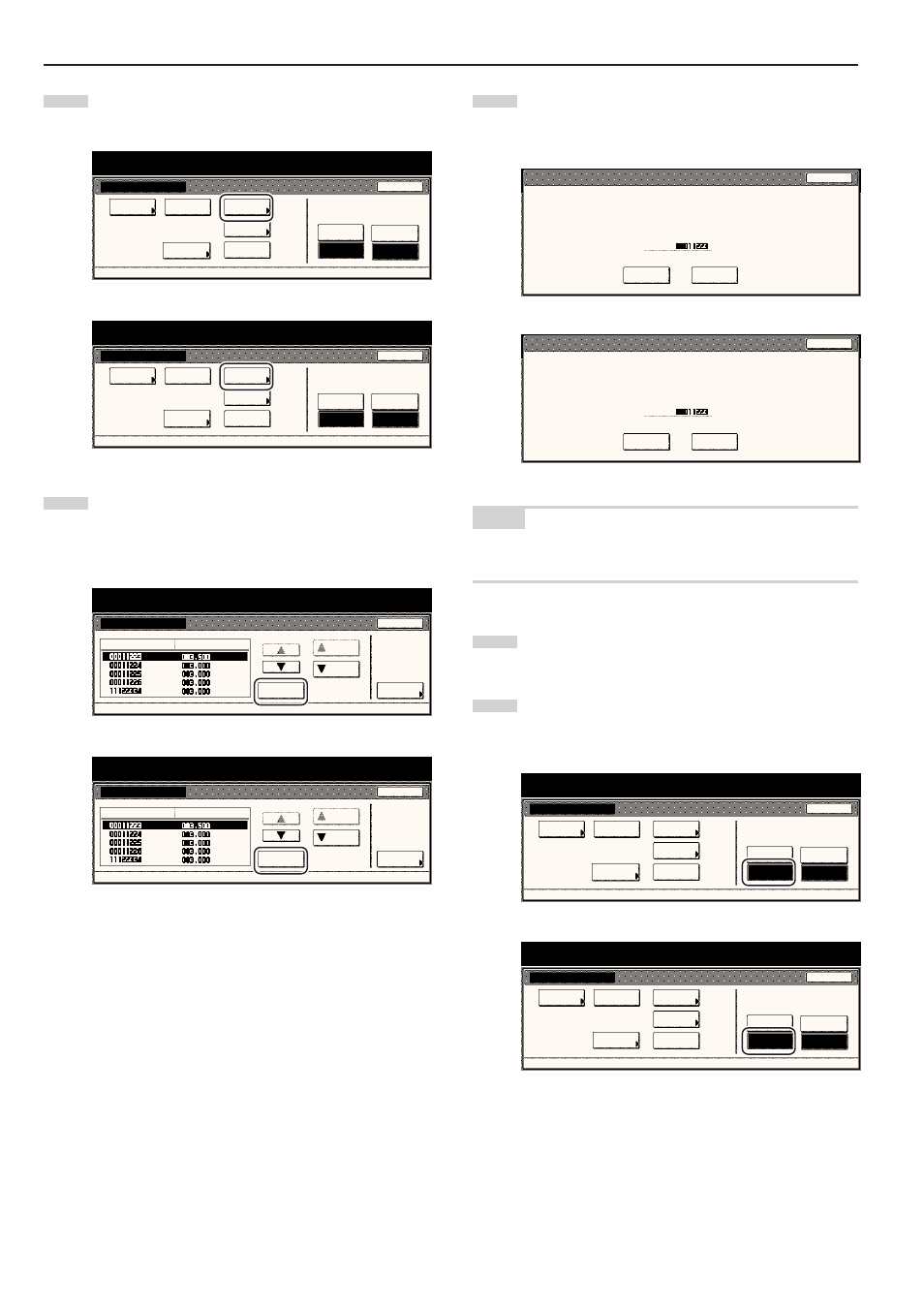 Management menu, Management mode, Metric specifications | TA Triumph-Adler DC 2045 User Manual | Page 140 / 244