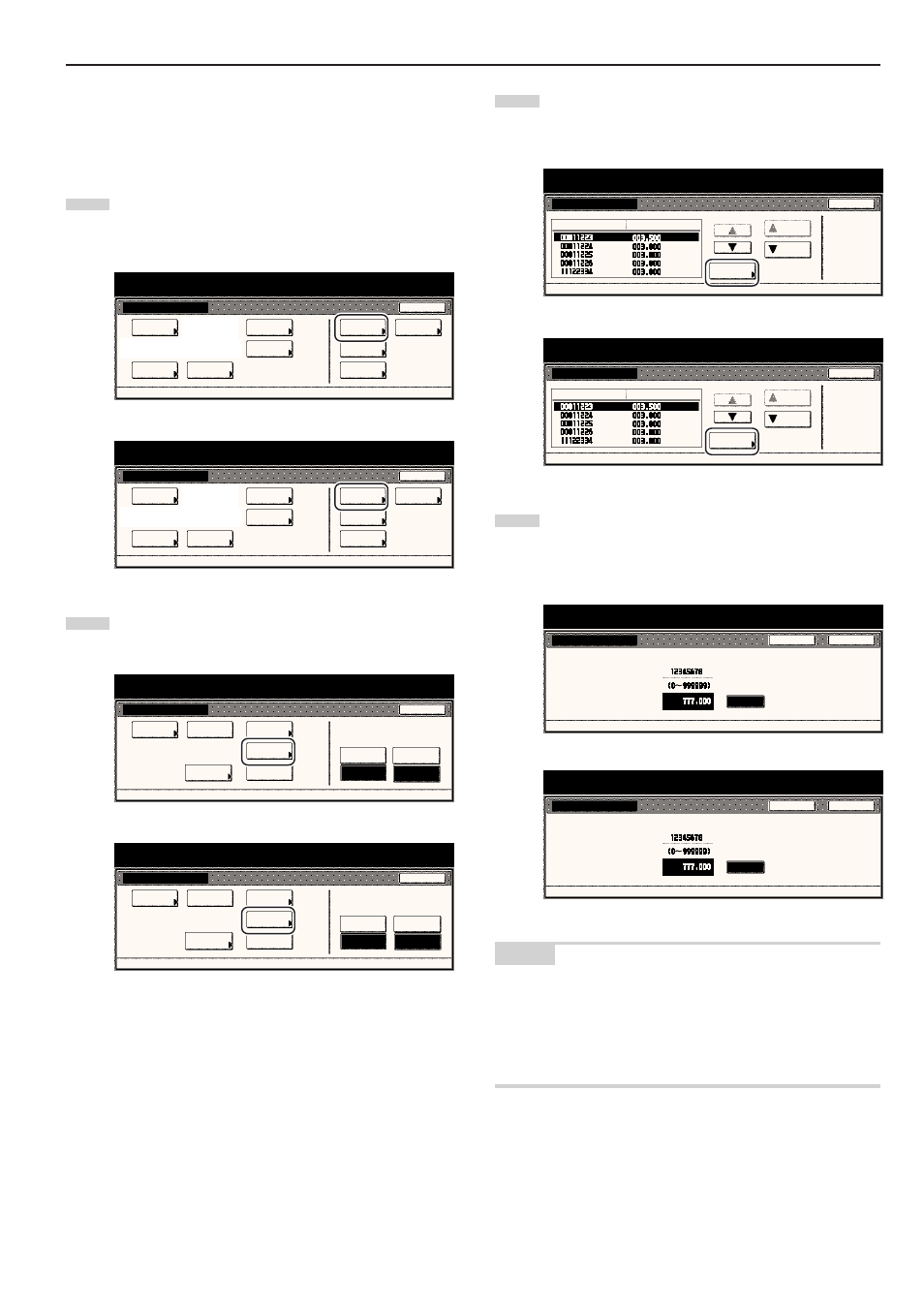 Management menu, Management mode | TA Triumph-Adler DC 2045 User Manual | Page 141 / 244