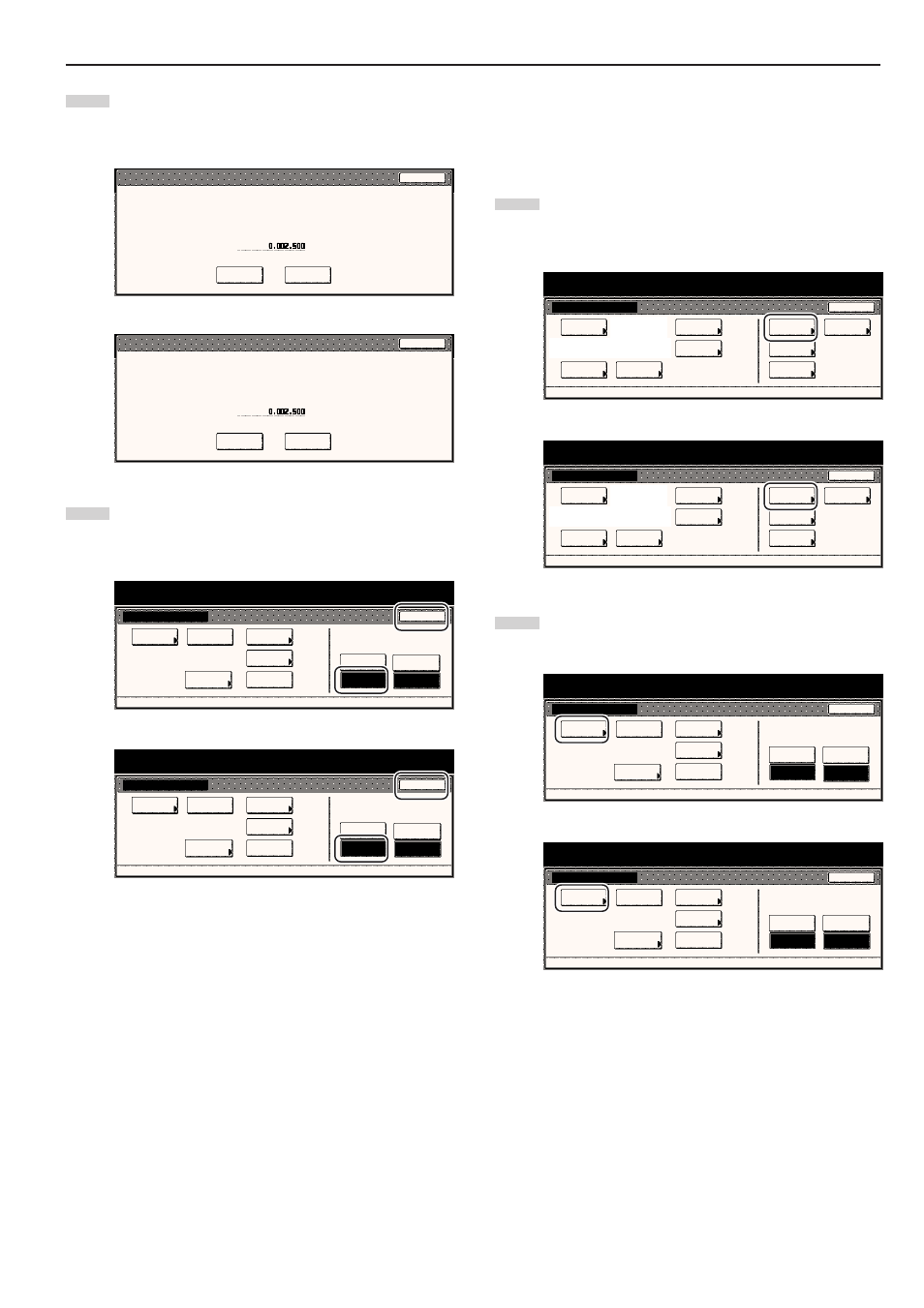 Management menu, Management mode, Metric specifications | TA Triumph-Adler DC 2045 User Manual | Page 143 / 244