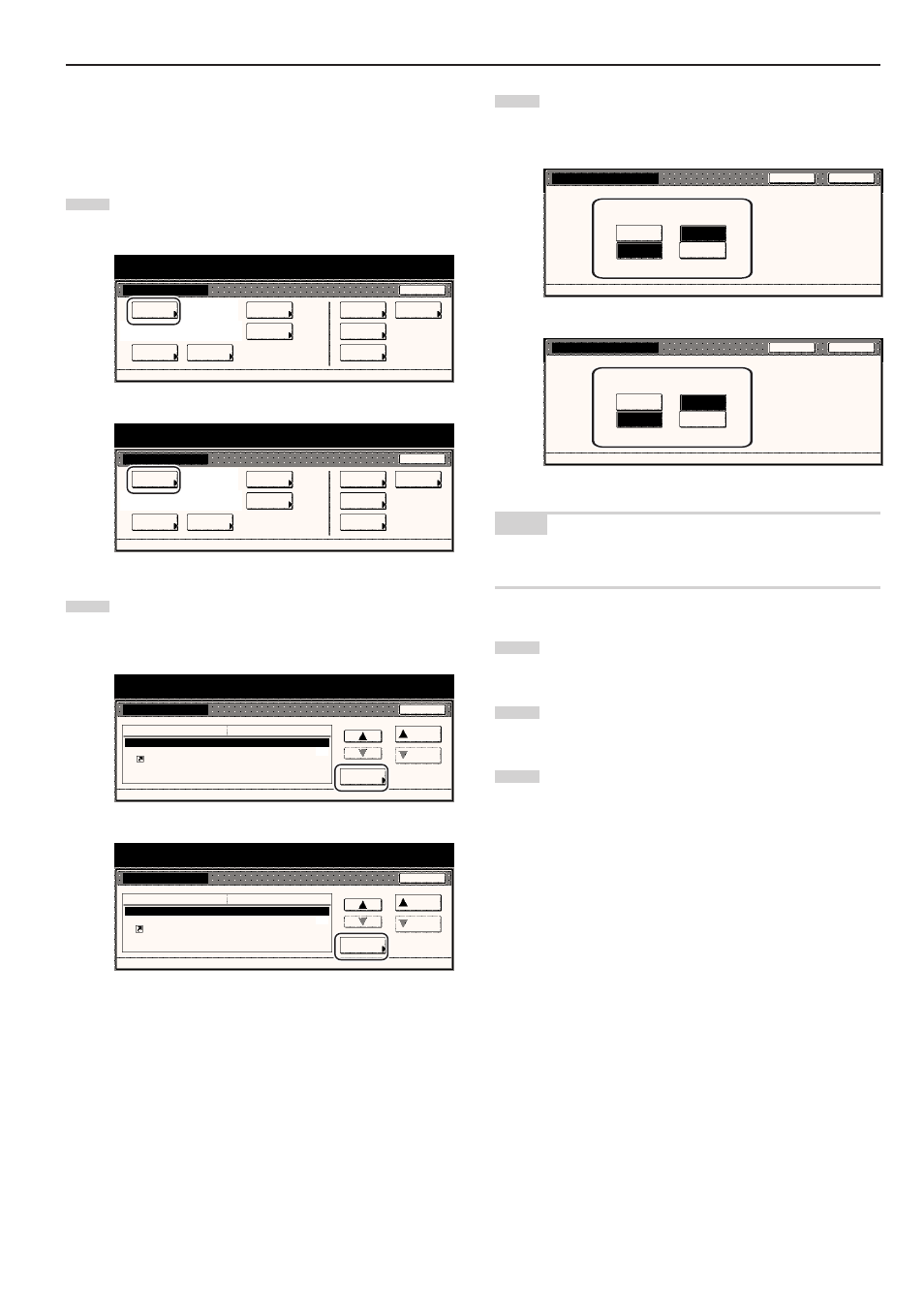 Default setting | TA Triumph-Adler DC 2045 User Manual | Page 189 / 244