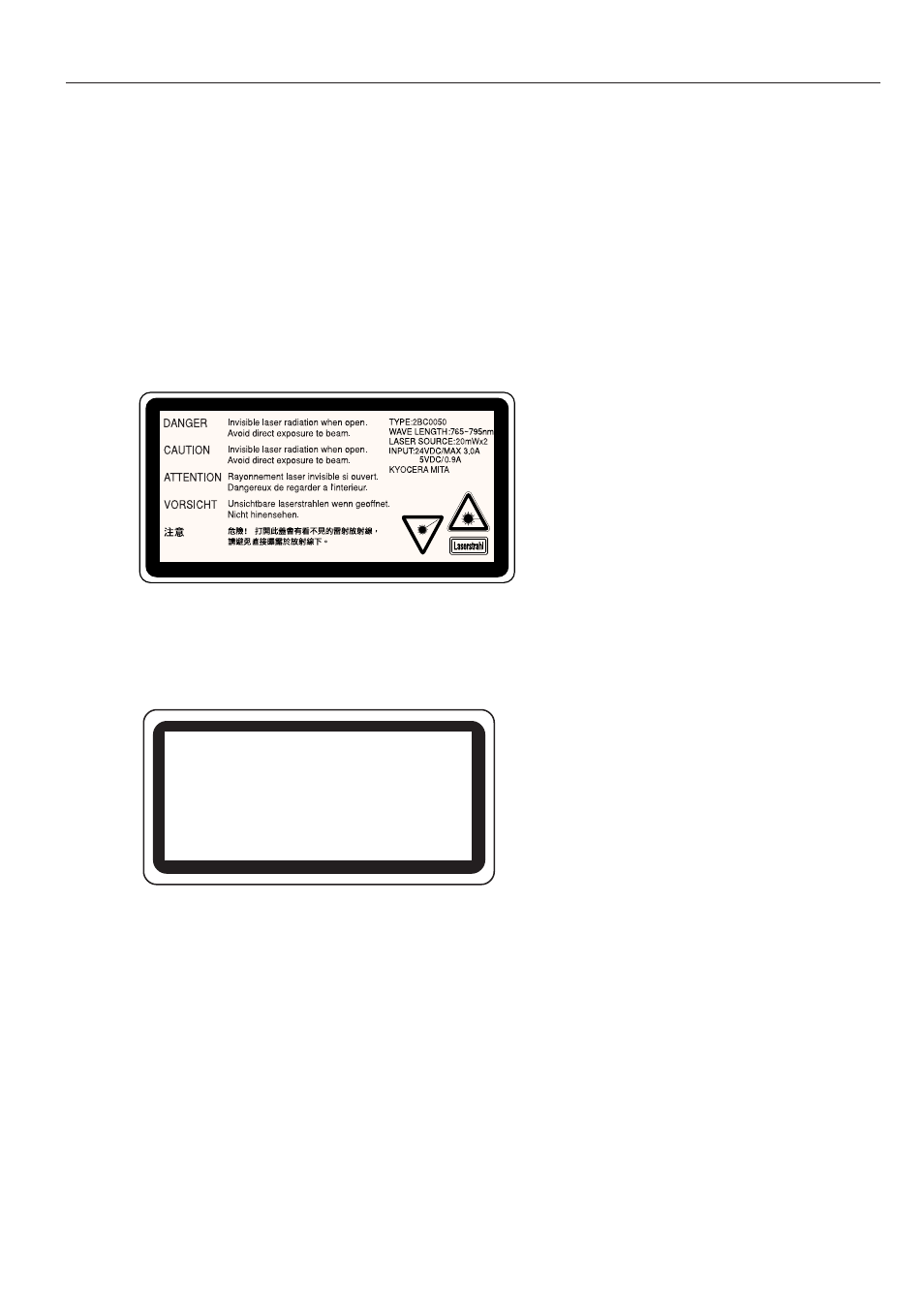 Laser safety | TA Triumph-Adler DC 2045 User Manual | Page 242 / 244
