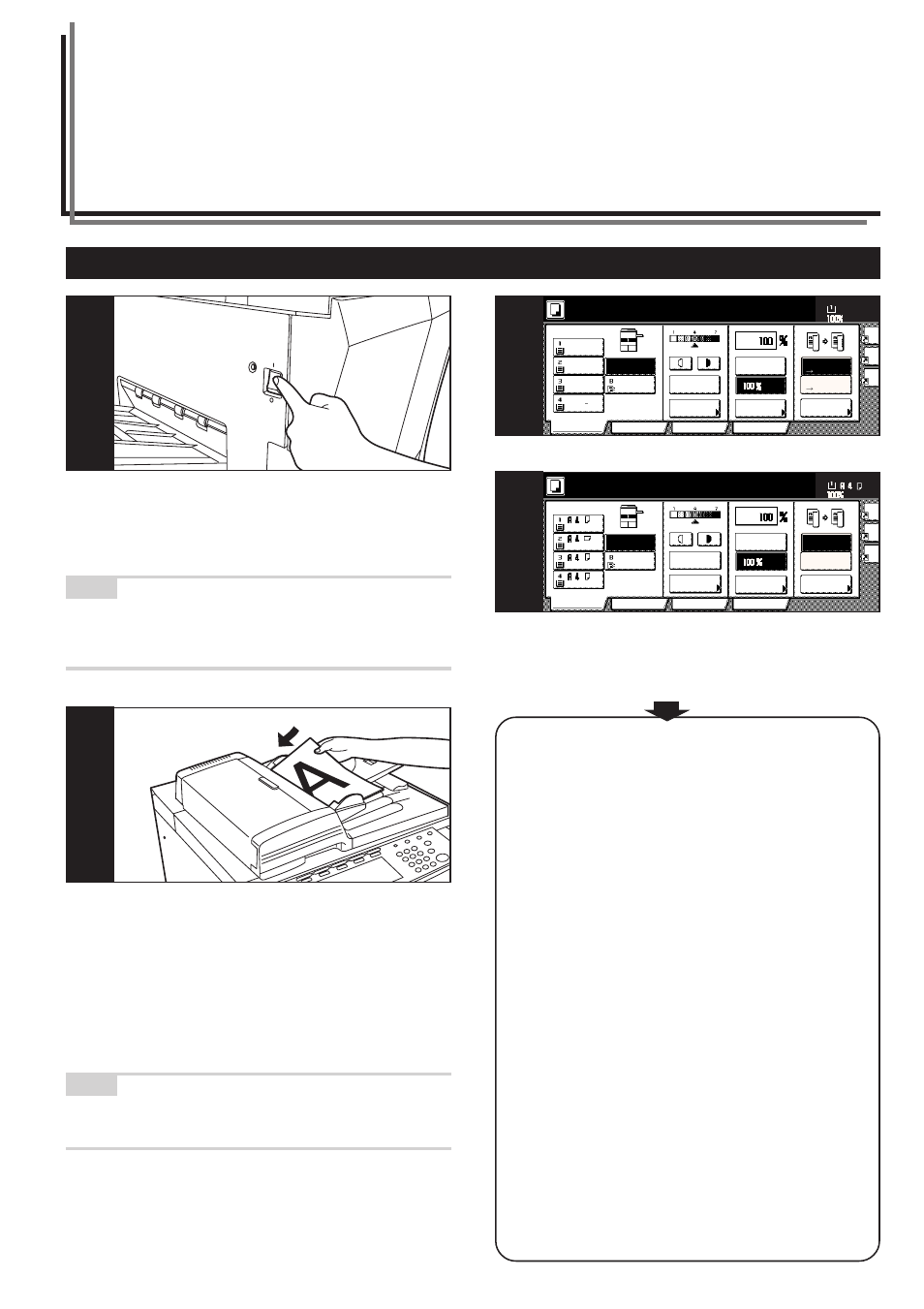Basic copying procedure, Ready to copy | TA Triumph-Adler DC 2045 User Manual | Page 31 / 244