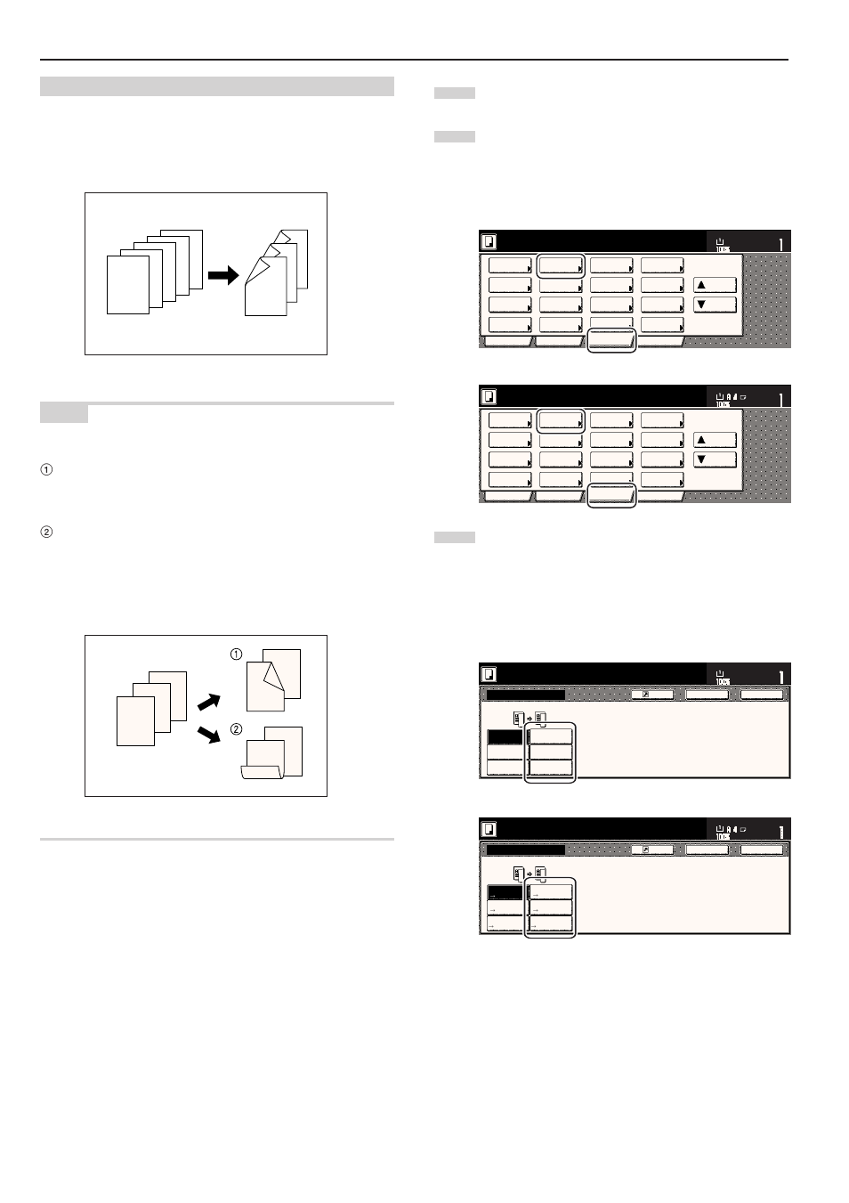 3) making 2-sided copies from one-sided originals, Ready to copy, Set the originals to be copied | Metric specifications | TA Triumph-Adler DC 2045 User Manual | Page 44 / 244
