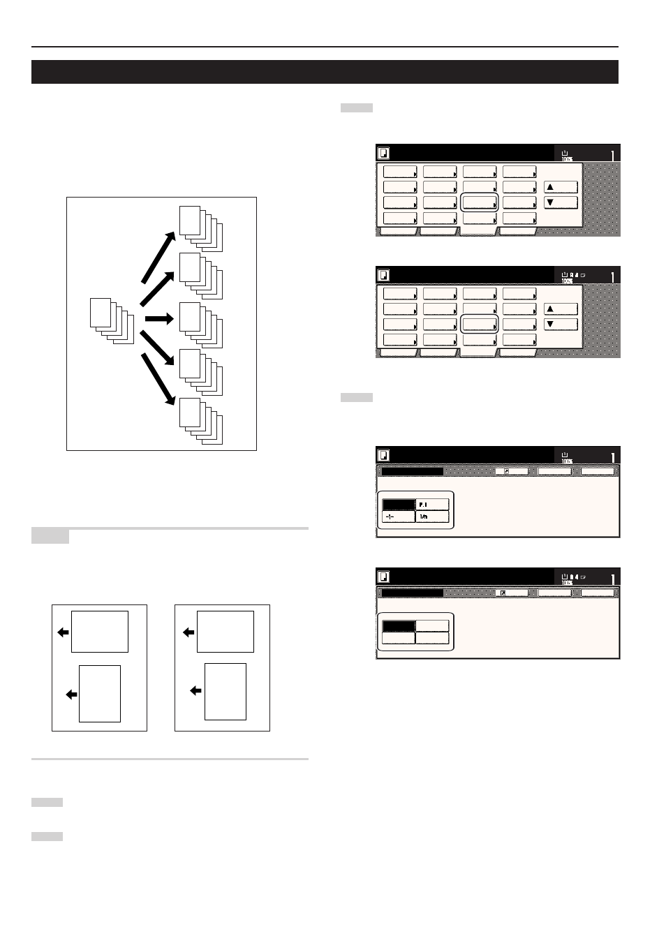 Abcde, Ready to copy, Metric specifications | Set the originals to be copied | TA Triumph-Adler DC 2045 User Manual | Page 58 / 244