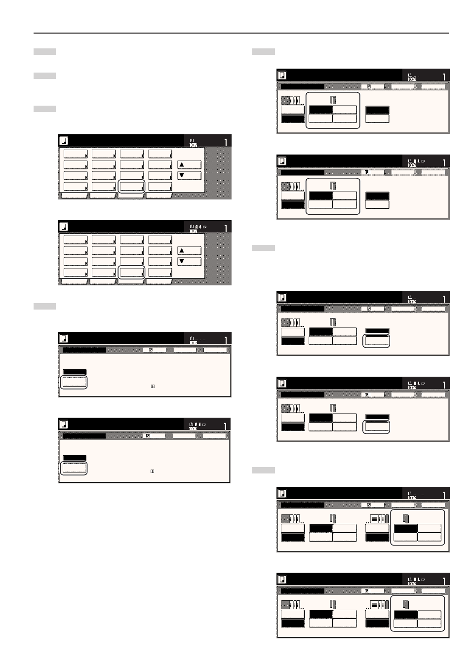 Ready to copy, Set the originals to be copied, Metric specifications | TA Triumph-Adler DC 2045 User Manual | Page 75 / 244