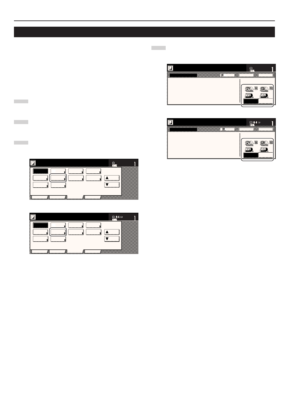 Original set direction, Ready to copy, Metric specifications | TA Triumph-Adler DC 2045 User Manual | Page 92 / 244