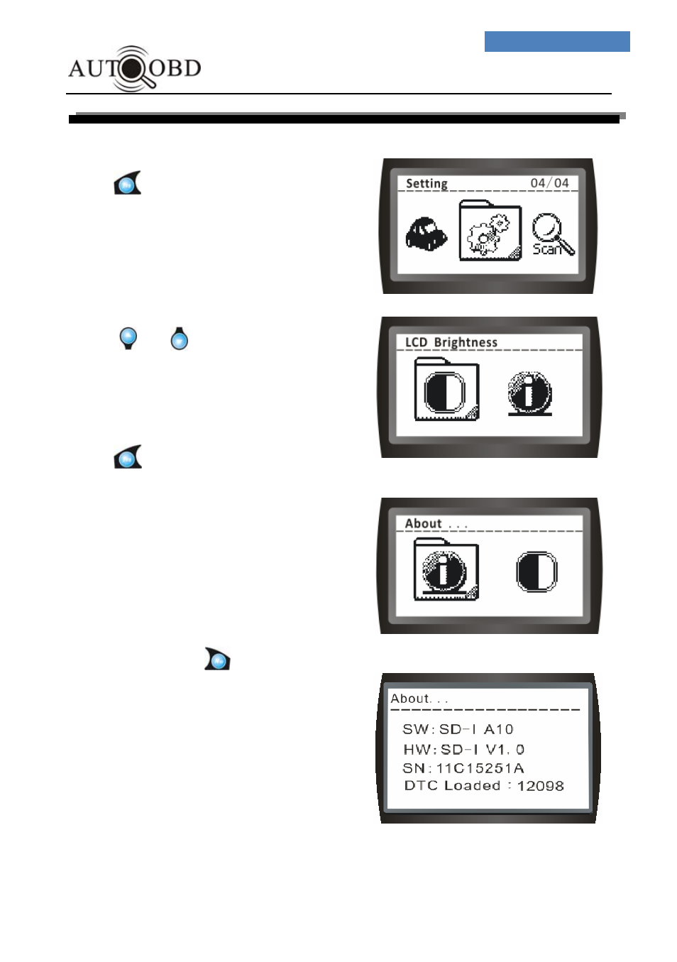 Daewoo AD100 User Manual | Page 17 / 66