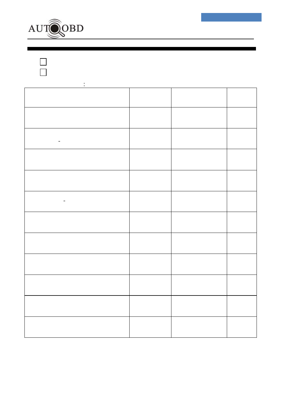 Daewoo AD100 User Manual | Page 3 / 66