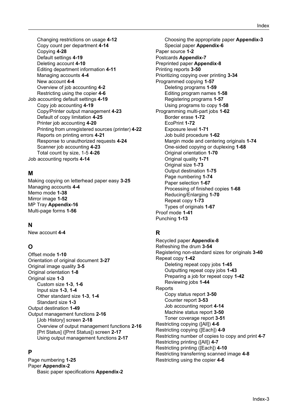 TA Triumph-Adler DC 2060 User Manual | Page 207 / 210