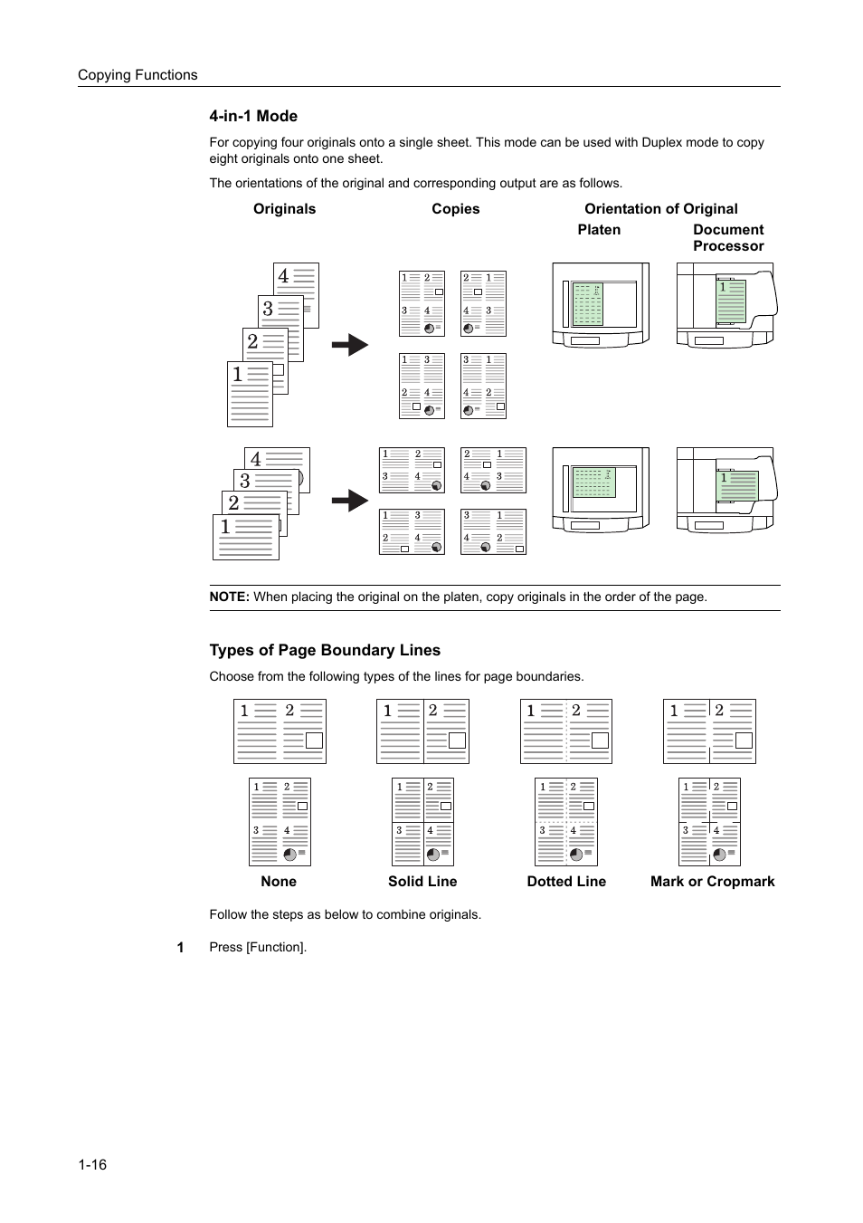 TA Triumph-Adler DC 2060 User Manual | Page 22 / 210