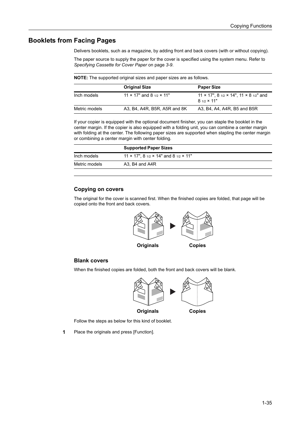 Booklets from facing pages | TA Triumph-Adler DC 2060 User Manual | Page 41 / 210