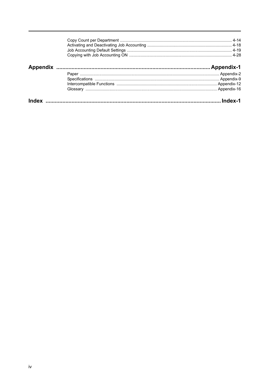 TA Triumph-Adler DC 2060 User Manual | Page 6 / 210