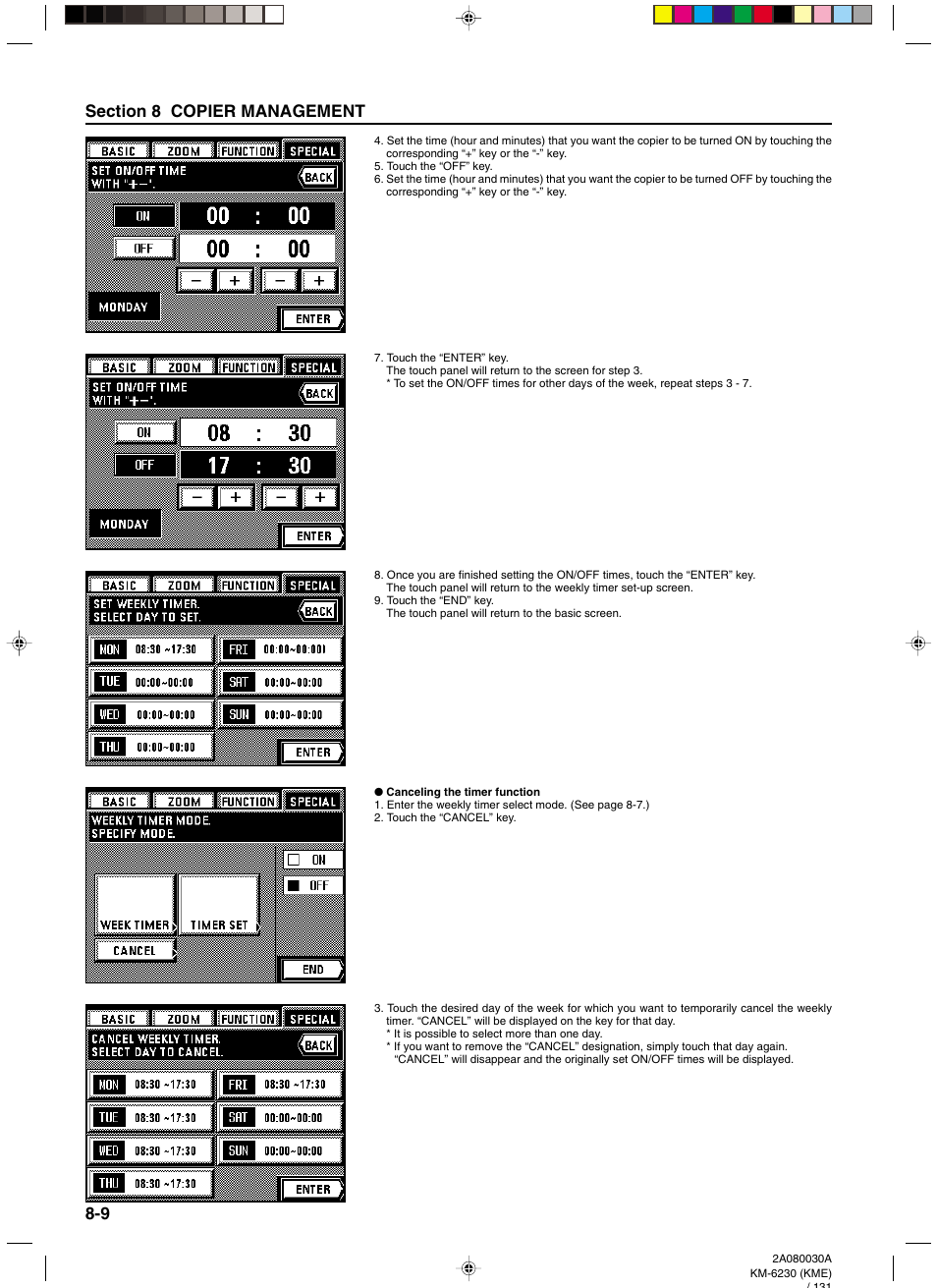 TA Triumph-Adler DC 2062 User Manual | Page 106 / 165