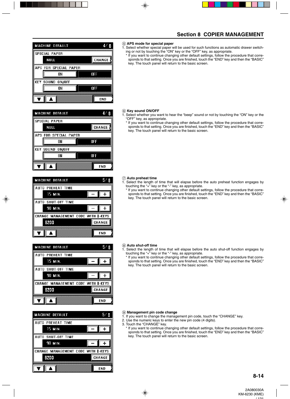 TA Triumph-Adler DC 2062 User Manual | Page 111 / 165