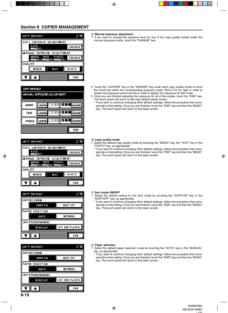 TA Triumph-Adler DC 2062 User Manual | Page 116 / 165