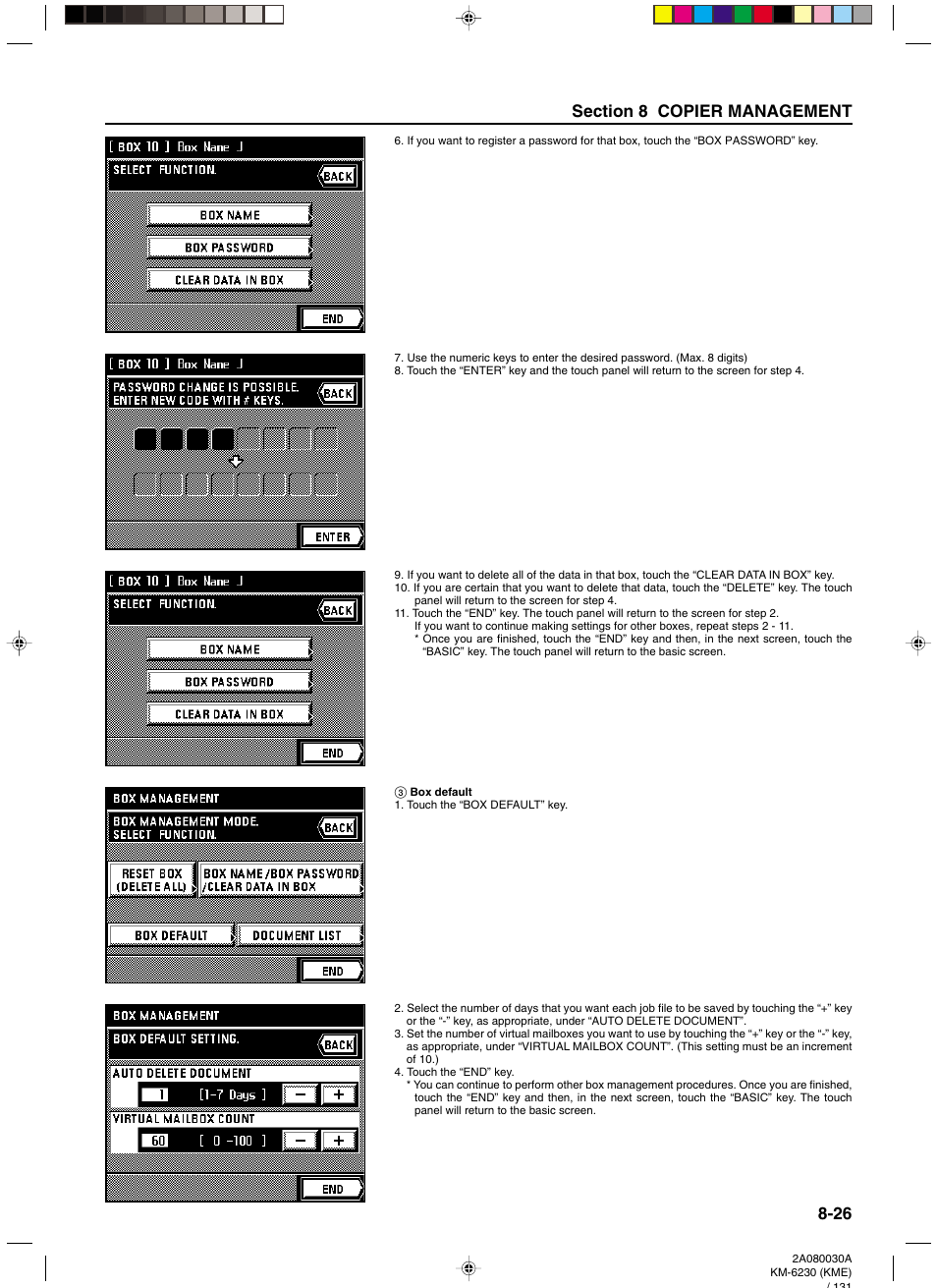TA Triumph-Adler DC 2062 User Manual | Page 123 / 165