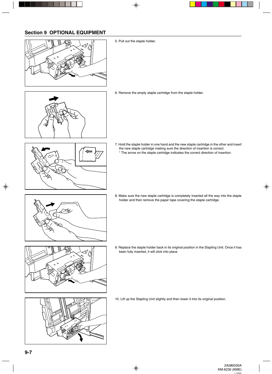 TA Triumph-Adler DC 2062 User Manual | Page 135 / 165