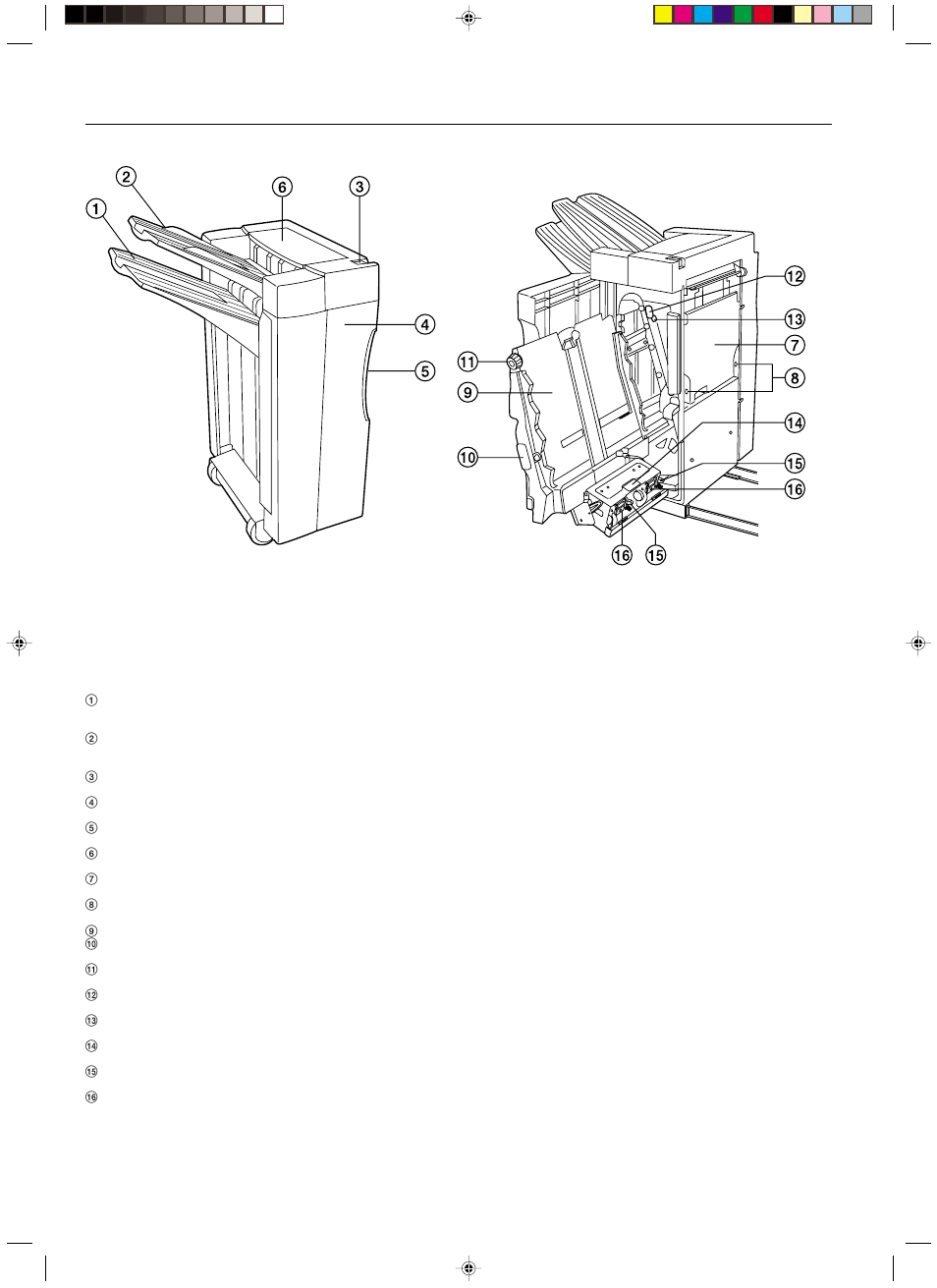 4) optional units, Finisher, 4) optional units -5 | Finisher -5 | TA Triumph-Adler DC 2062 User Manual | Page 18 / 165