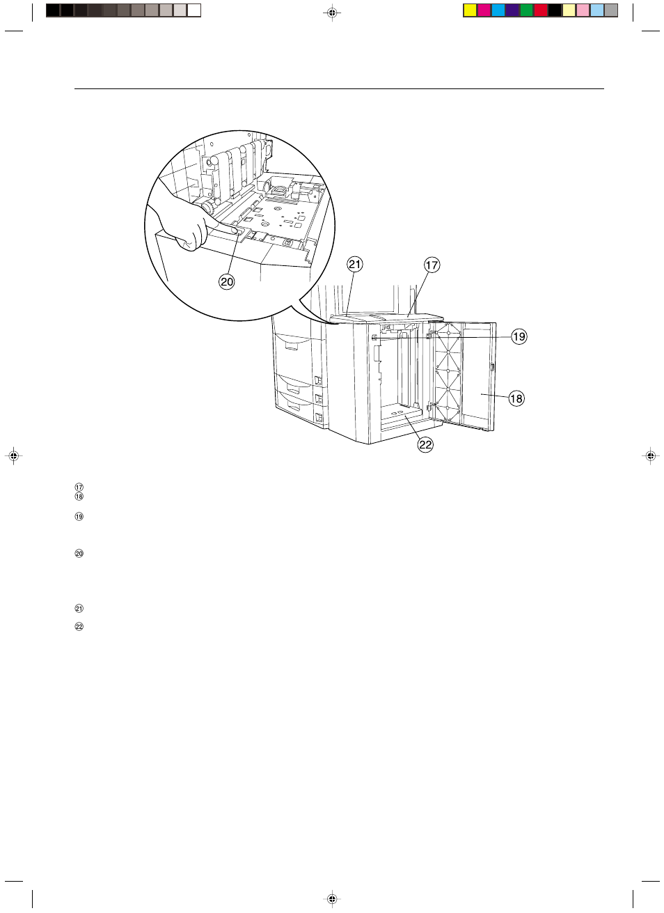Side deck, Side deck -6 | TA Triumph-Adler DC 2062 User Manual | Page 19 / 165