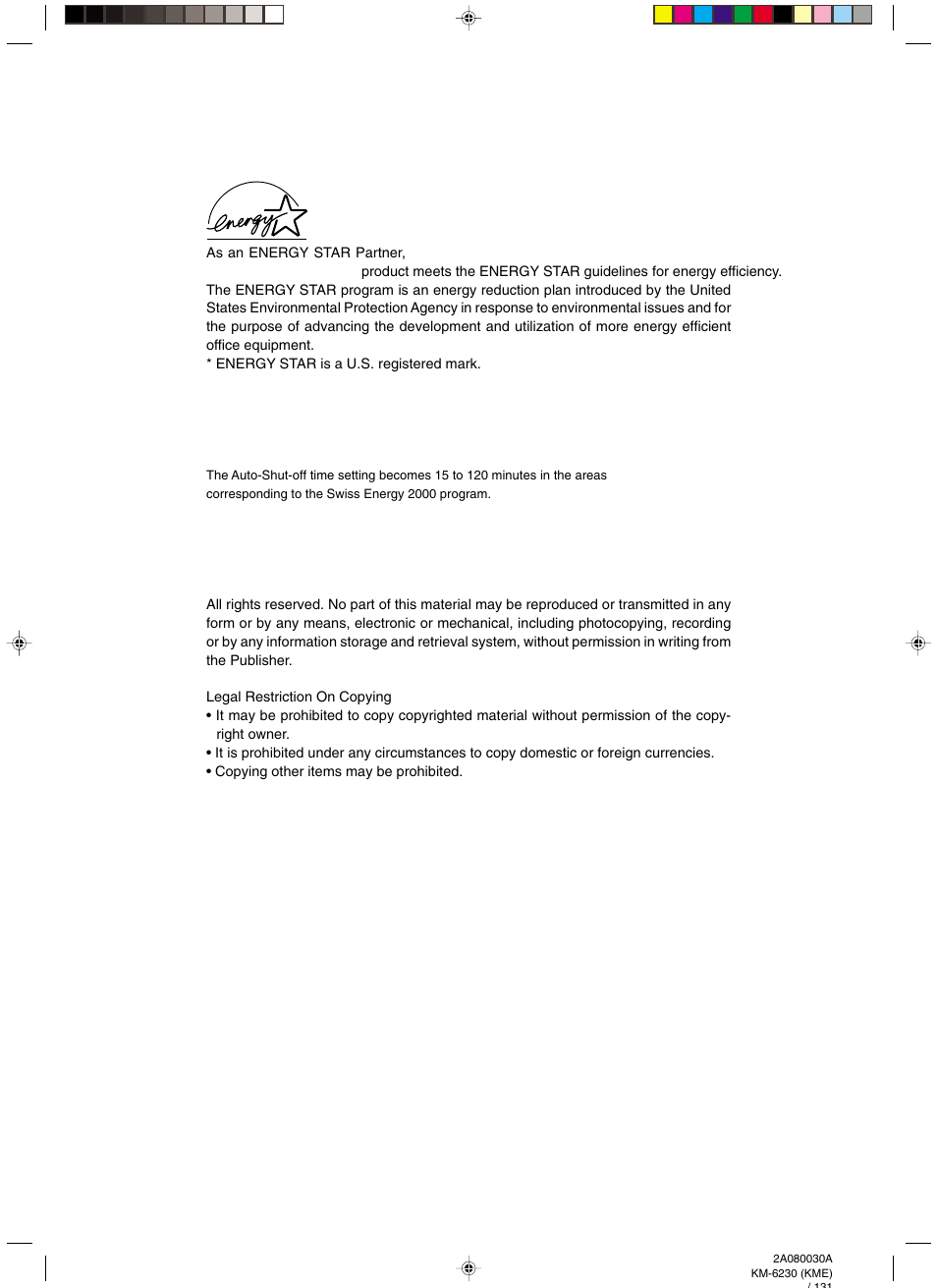 TA Triumph-Adler DC 2062 User Manual | Page 2 / 165