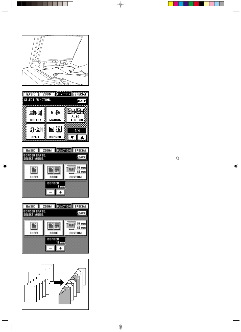 Sheet copy mode] -7 | TA Triumph-Adler DC 2062 User Manual | Page 45 / 165