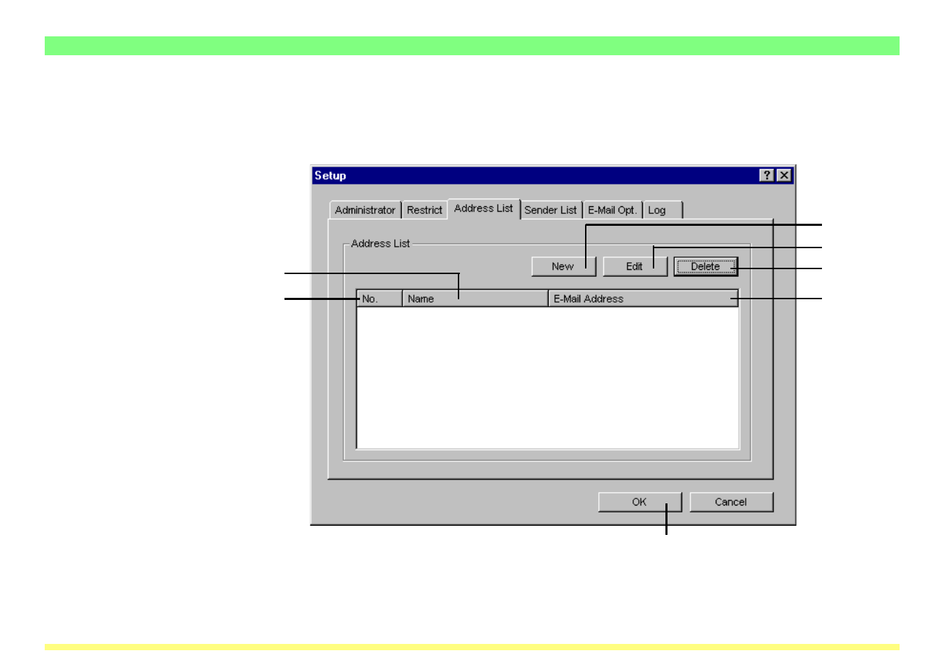 6) registering destination email addresses, 6) registering destination email addresses -61, 4 scanner delivery utility | TA Triumph-Adler DC 2062 User Manual | Page 96 / 106