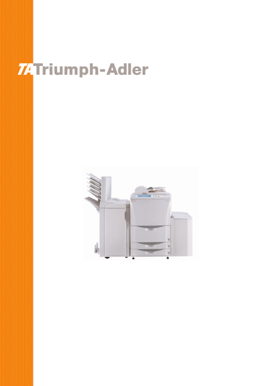 TA Triumph-Adler DC 2075 User Manual | 263 pages