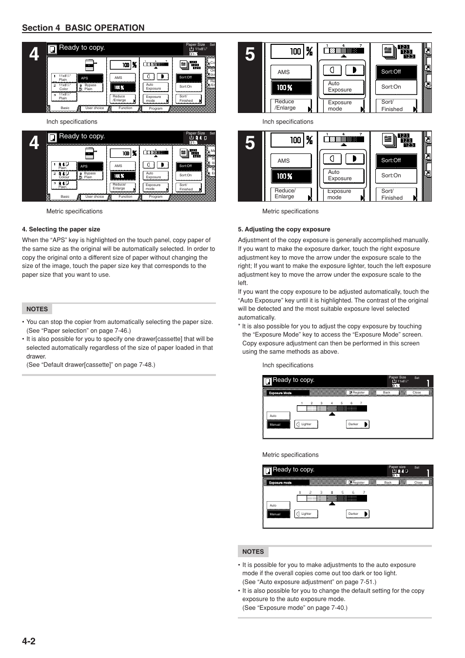 Ready to copy | TA Triumph-Adler DC 2075 User Manual | Page 34 / 263