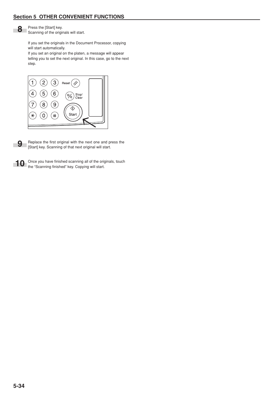 TA Triumph-Adler DC 2075 User Manual | Page 80 / 263