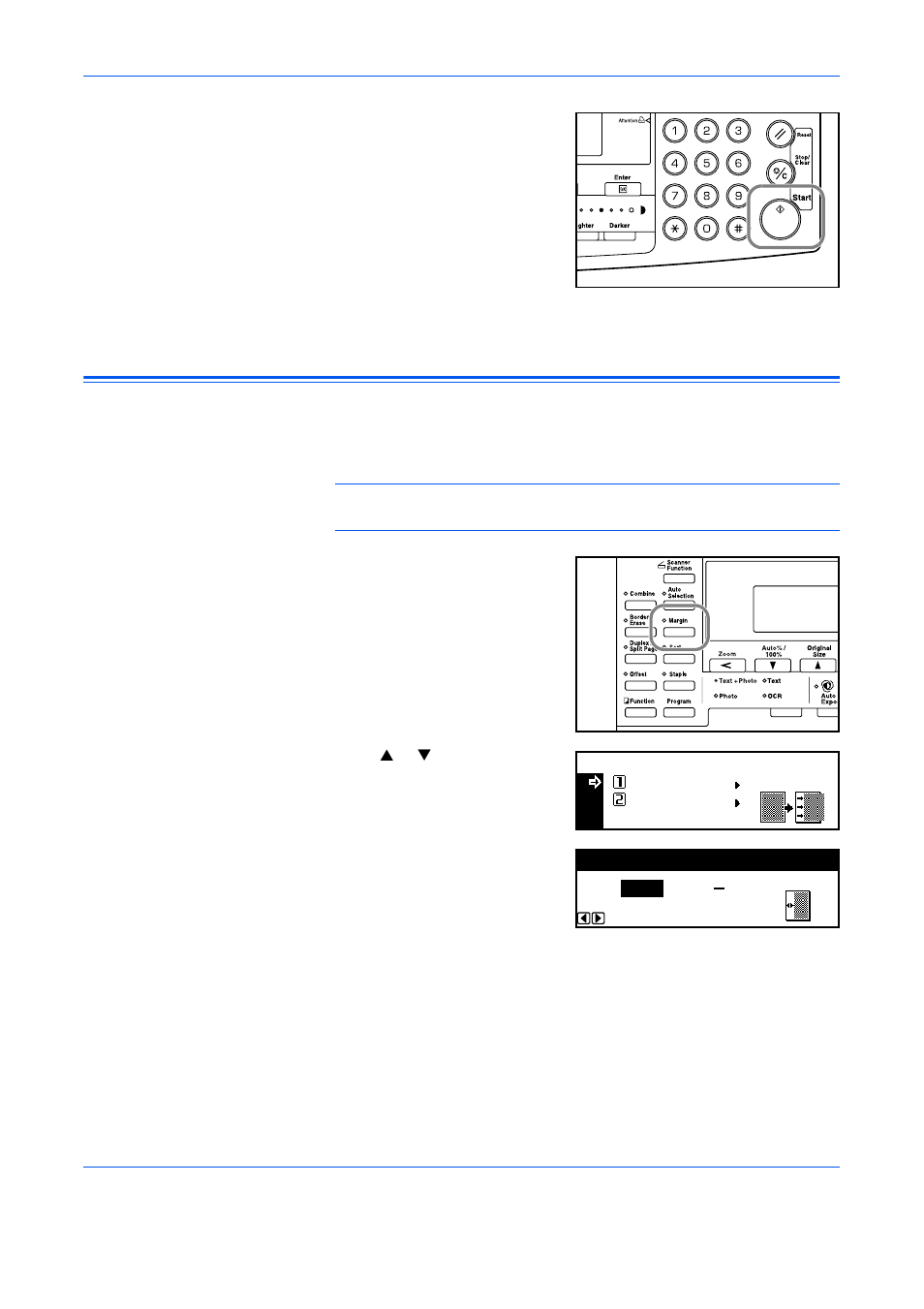 Margin mode, Margin mode -12 | TA Triumph-Adler DC 2116 User Manual | Page 22 / 161