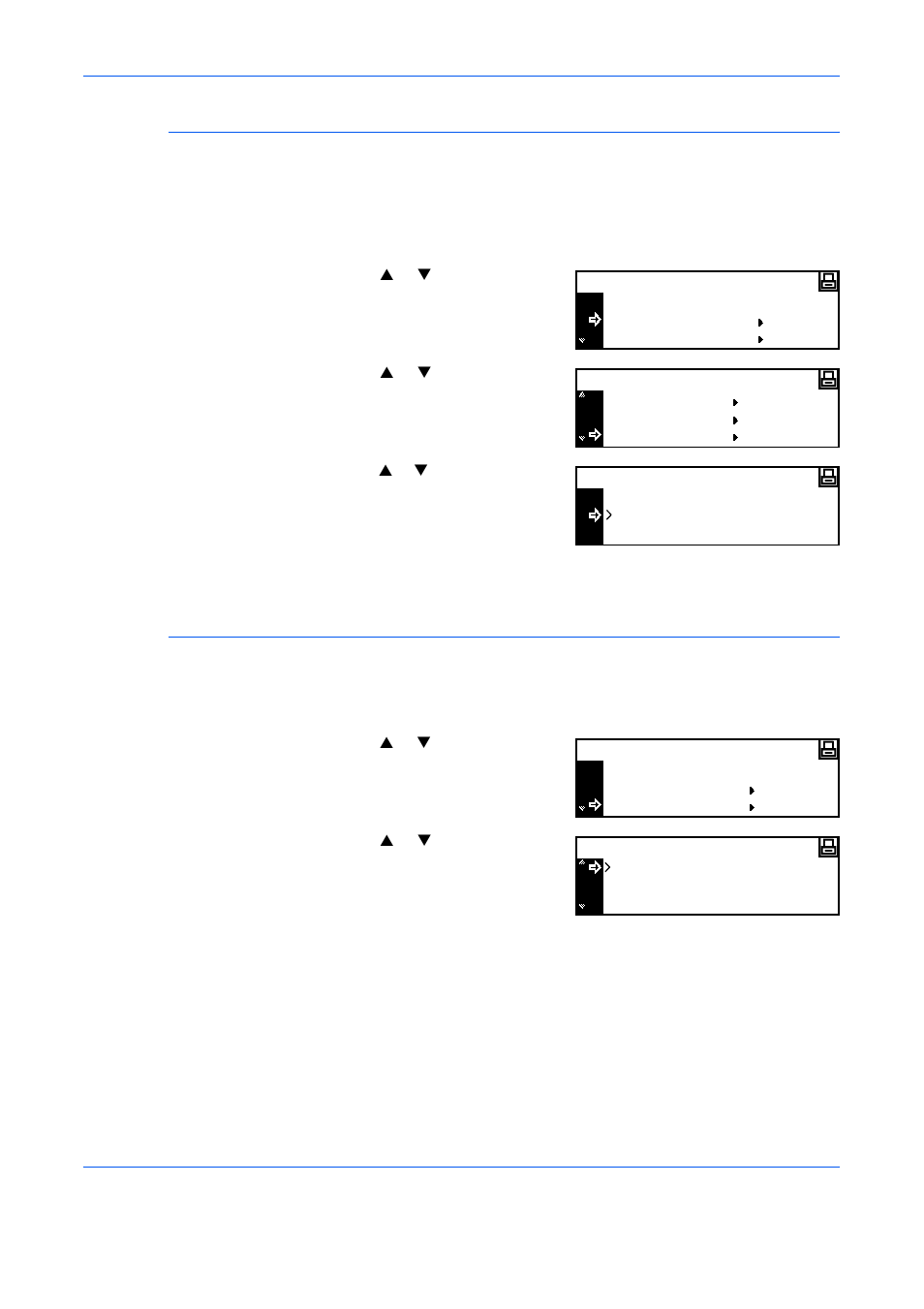 Courier/letter gothic thickness, Code set | TA Triumph-Adler DC 2116 User Manual | Page 52 / 161