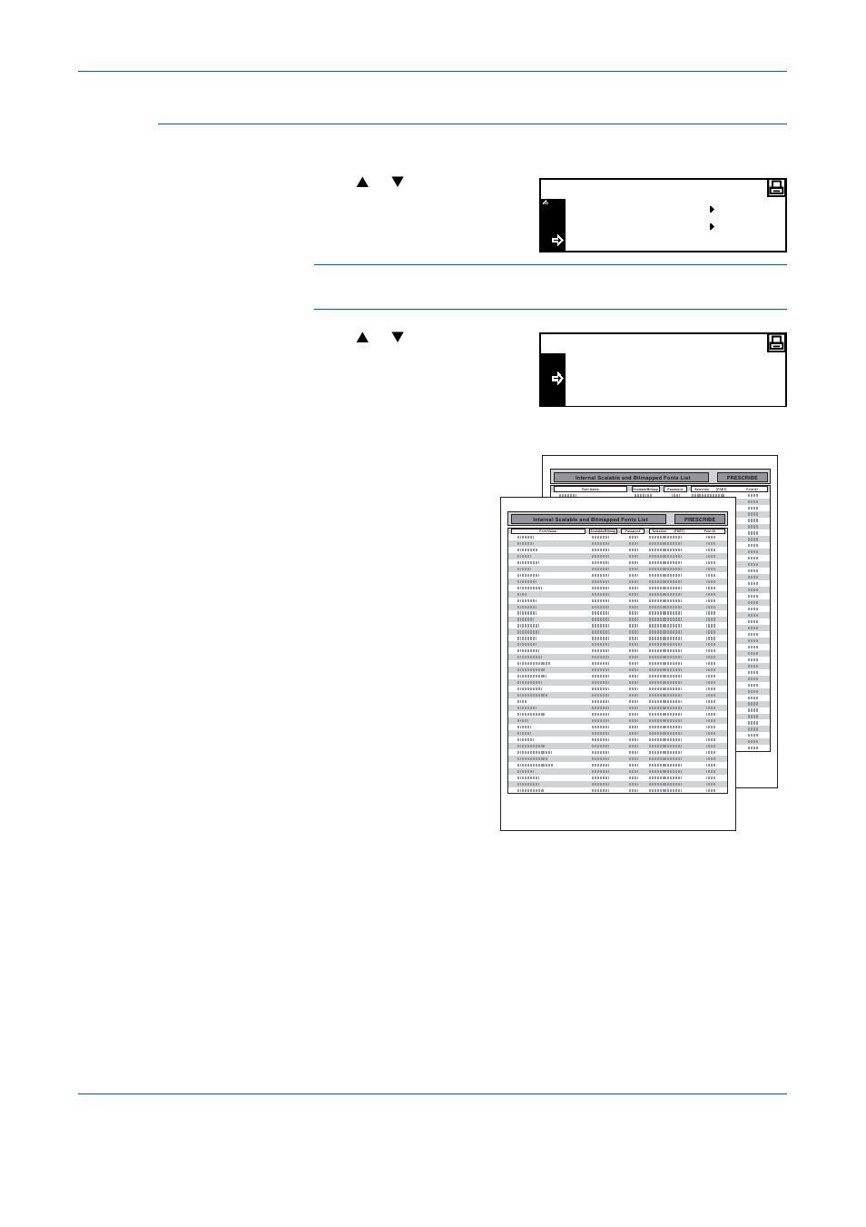 Printing a font list | TA Triumph-Adler DC 2116 User Manual | Page 53 / 161