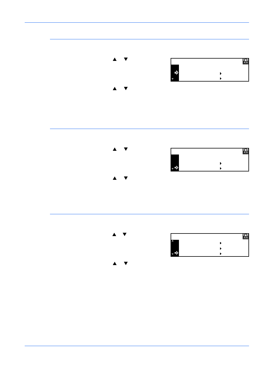 Reading font data, Reading macro data, Reading data | TA Triumph-Adler DC 2116 User Manual | Page 63 / 161