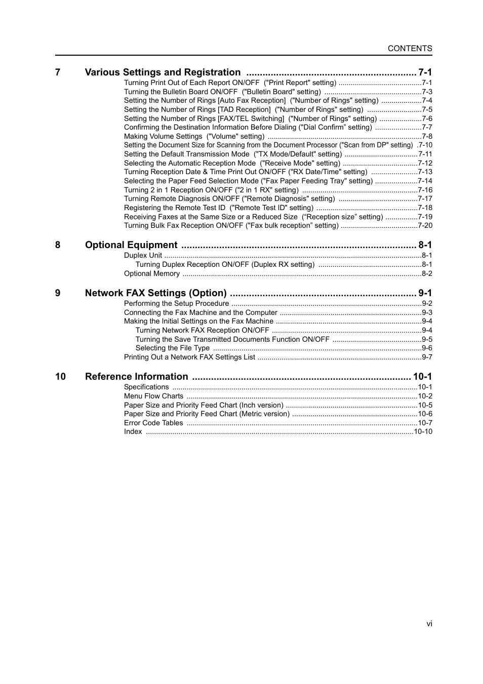 TA Triumph-Adler DC 2116 User Manual | Page 11 / 219
